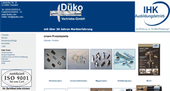 Desktop Screenshot of dueko.com